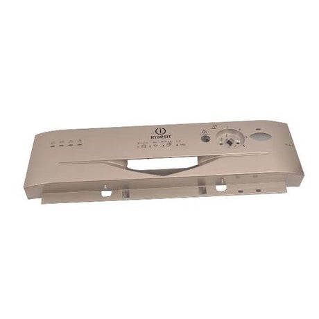 Indesit Dishwasher Control Panel Frame Silver Panel
