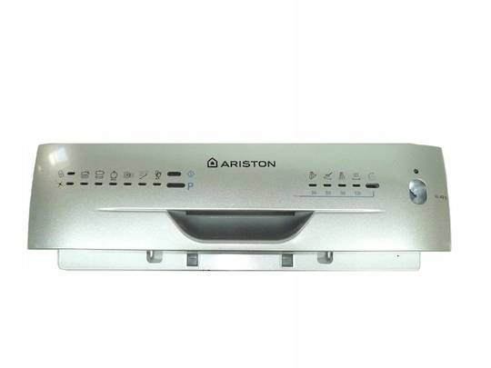 Ariston Dishwasher Control Panel Frame Silver Panel
