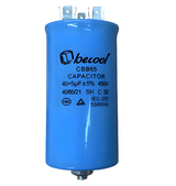 Capacitor 5Uf + 45Uf Start Run Aircon and Spa Pool Total H 130mm X 50mm cbb65 40/85/21
