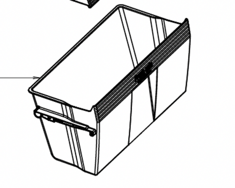 Panasonic Fridge Veggie Bin Fresh Save NR-BL308