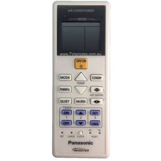 Panasonic Air Condition and Heat Pump Remoter