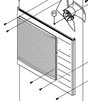 Panasonic Air-Condition and Heat Pump Front Cabinet