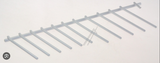 Miele Dishwasher Row of Spikes Dishwasher Lower