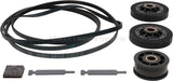 Alliance Speed Queen Hubesch Dryer D519214 Rollers & Axles Bearing Pads Idler Pulley & Belt Kit