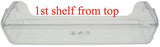 Samsung Fridge Door Upper Shelf SRP361RS, SRP333ELS, First From Top *04872A