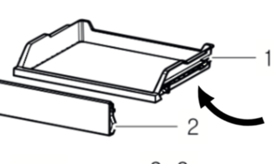 Samsung Fridge Chilled Room Fresh Room Draw