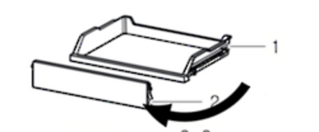 Samsung Fridge Chilled Room Fresh Room Draw