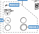Samsung Fridge Assy Cover - DA97-02674A