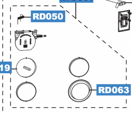 Samsung Fridge Assy Cover - DA97-02674A