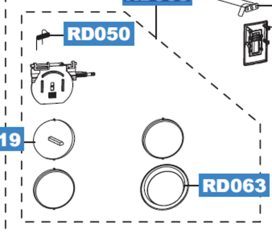 Samsung Fridge Assy Cover - DA97-02674A