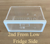 Samsung Fridge Upper Vege Draw 2nd From LowSRS580DHLS SRS584HDB SRS585HDIS SRS599HNW SRS600HNP SRS600NLS SRS606DHLS SRS607HDSS SRS611DLS SRS628HNSS