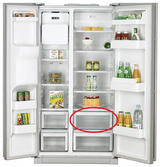 Samsung Fridge Veggie Bin Case 2ND From