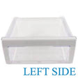 Samsung Fridge Veggie Bin Left Side SRF639GDLS