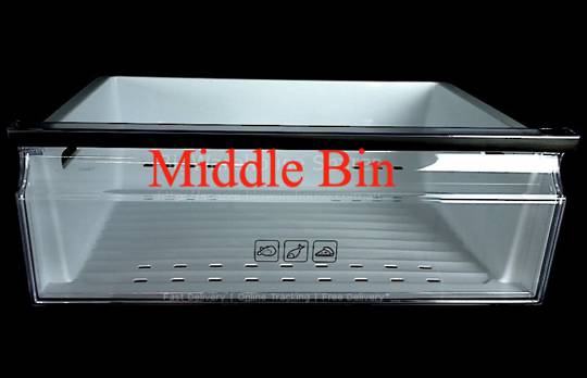Samsung Freezer Middle Bin SRL445BLS, SRL456LS, SRL459MB