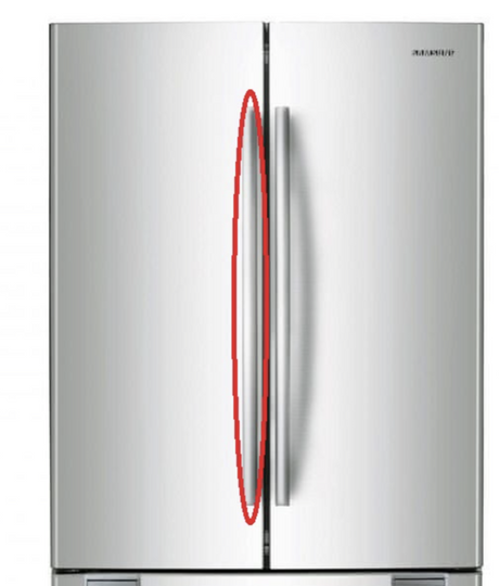 Samsung Fridge Door Handle Left Side SRF533DLS,