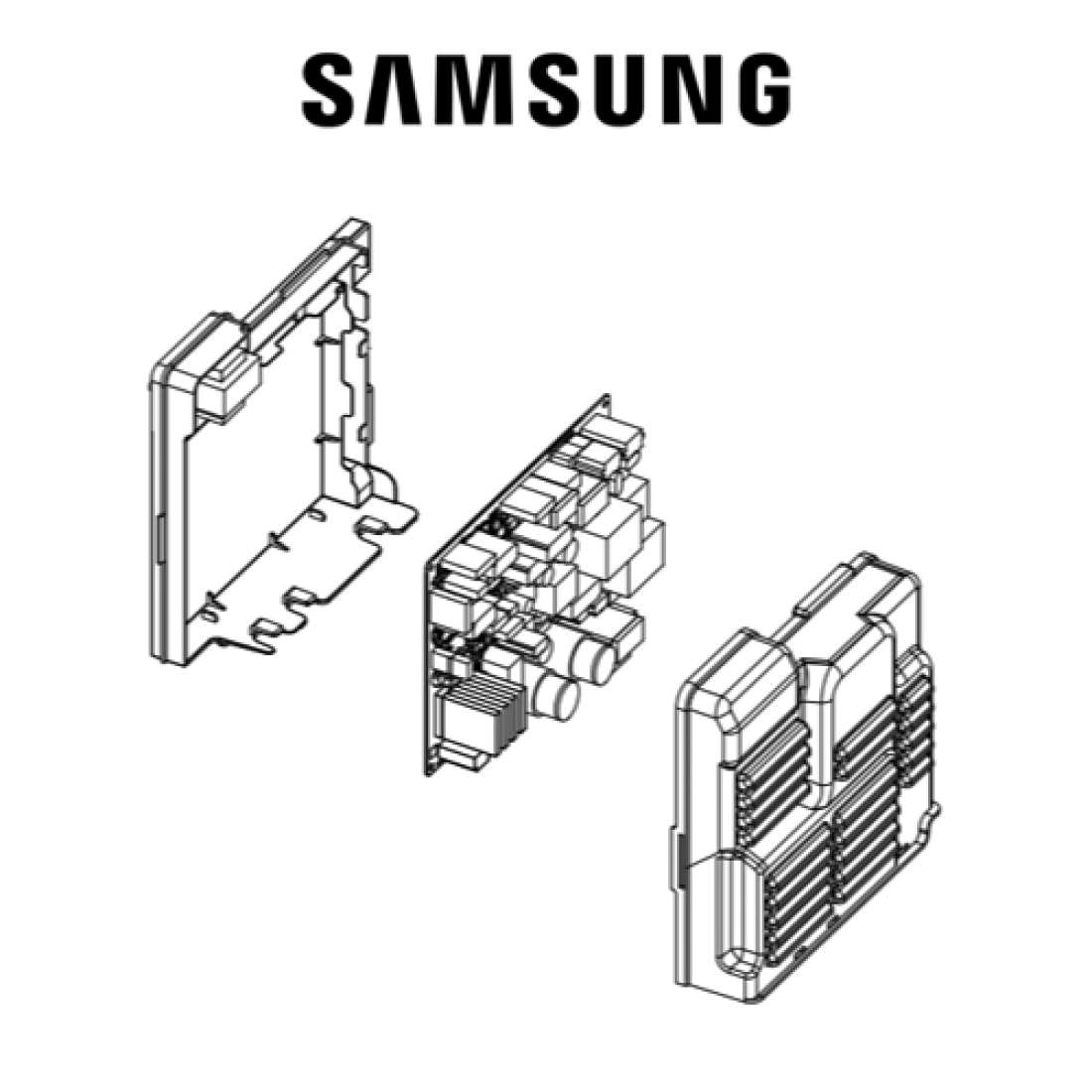 Samsung Pcb Dryer DV90T7440BT/SA