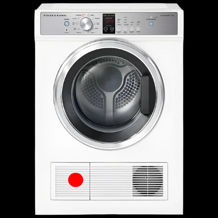 Fisher Paykel and Haier Dryer Rear Or Front Grill Blank Cover
