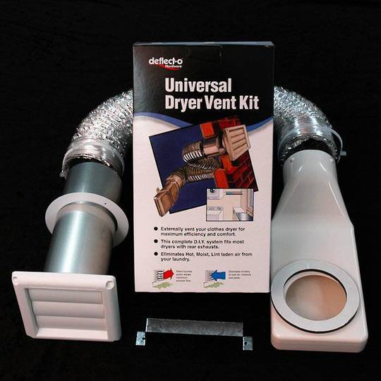 Fisher & Paykel Electrolux Simpson Westinghouse Universal Dryer Ventilation Kit (Through-Wall Kit)
