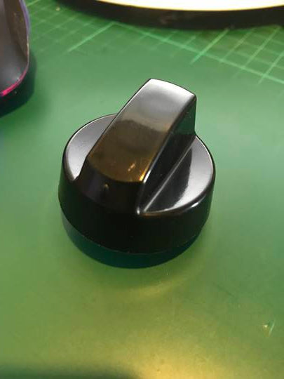 Oven and Cooktop Knob Black Universal Gas Or Electric 1001