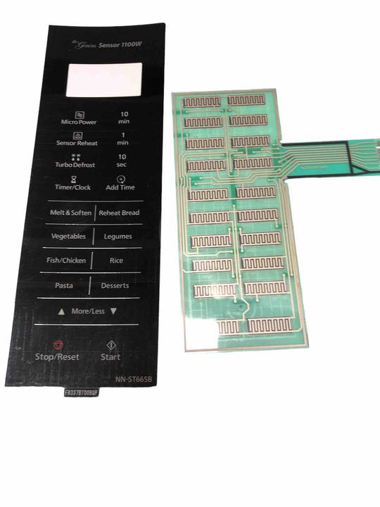 Panasonic Microwave Switch Membrane NN-ST665BQPQ, NN-ST665B