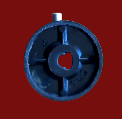 Ilve Cooktop Chrome Knob 503 4 Old Version Flat Back