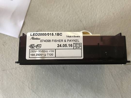 Elba and Fisher Paykel Oven Clock Timer 3 Bottom