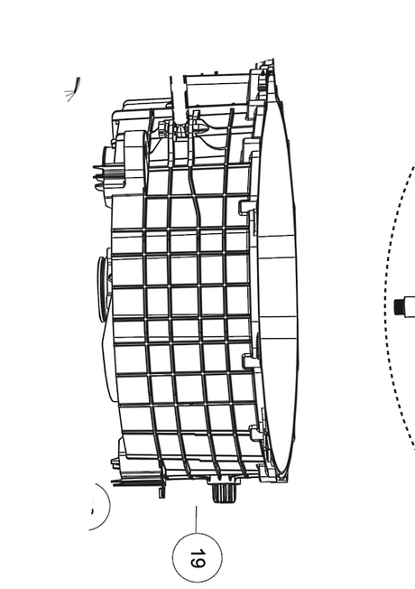 Fisher & Paykel Haier Rear Tub Assy