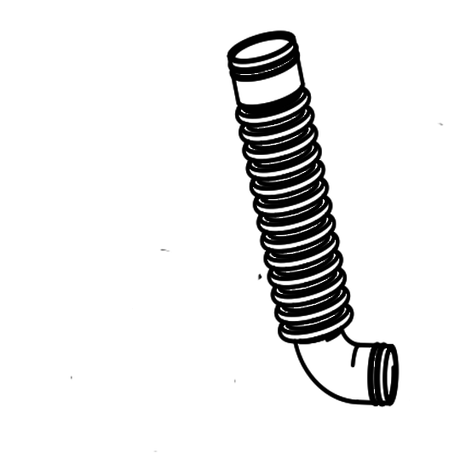 Haier Washing Machine Sub Hose Drain Innerh