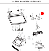 Haier Washing Machine  Inlet Hose Hot HWT60AA1 HA AA 62360