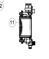 Fisher & Paykel  Haier Washing Machine Inlet Valve Hot and Cold Water Storage Tank HWMSP70 HWMSP60 H0030812041