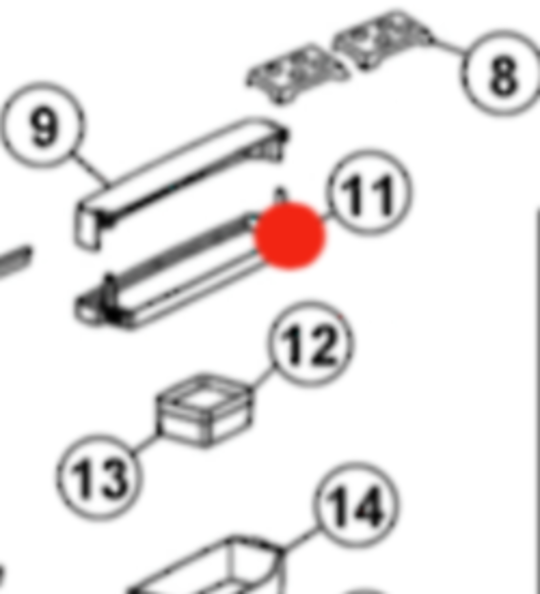 Haier Fridge Dairy Shelf On Door CFL629CW,