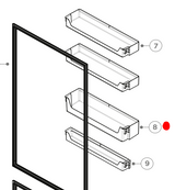 Haier Fridge Bottle Shelf HRF318BW HRF346BS