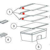 Haier Fridge Bottle Shelf Middle Or Low
