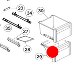 Fisher & Paykel Haier Freezer Side Drawer ist from Low