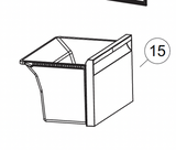 Haier Freezer Lowest Drawer Assy HRF340BS2 HRF340BW2
