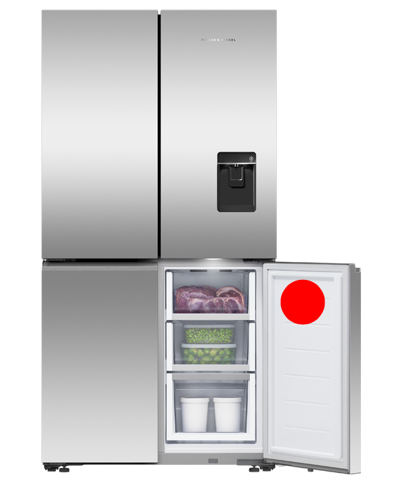 Fisher & Paykel Haier Vertical Freezer Door Stainless Steel Color Hinge on Right Side Including SealH0060866675