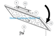 Haier Freezer Lid Assy Including Seal HCF324W2