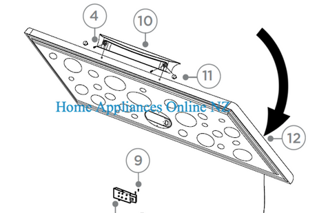 Haier Freezer Lid Assy Including Seal HCF324W2