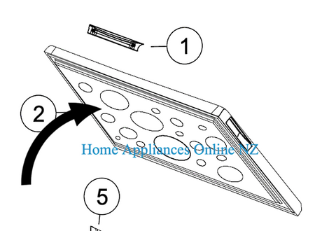 Haier Freezer Lid Assy Including Seal HCF143WH