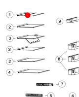 Haier Fridge Shelf Top NO 1 For HRF328W2, HRF328S2