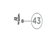 Fisher & Paykel Haier Dryer Door Hook HDC80E1 hdhp80a1  3A