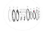 Haier Dryer Seal Window H0180300193