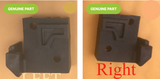 Haier Oven Door Inner Glass Left and Right Side Lower Bracket HWO60S7EX1, HWO60S10TX1