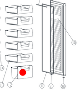 Robinhood Freezer Lowest Draw RHUFZ183W