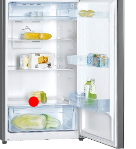 Robinhood Fridge Veggie Bin Crissper Draw Cover RHTMF269W RHTMF269X
