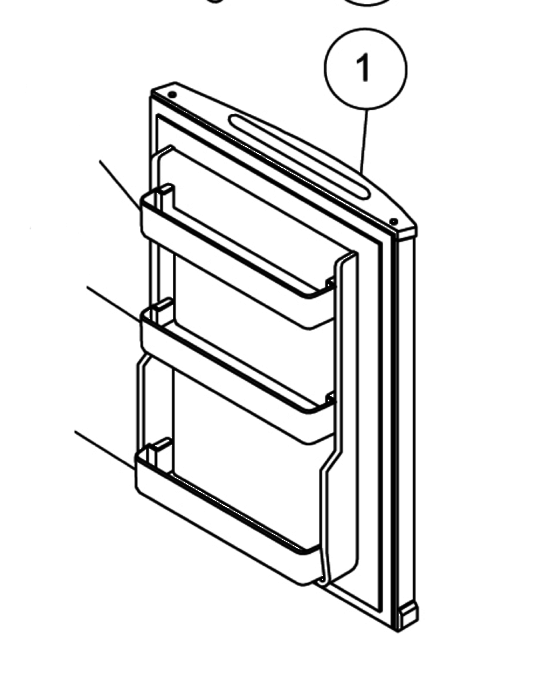 Haier Fridge Freezer Seal Or Door Or