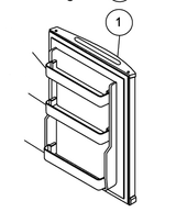 Haier Fridge Freezer Seal Or Door Or