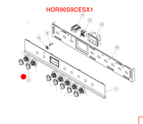 Haier Oven Only Thermostat Knob For HOR90S9CESX1 Price for Each Knob