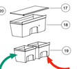 Haier Freezer Each Criper Bin Left Or