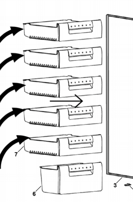 Haier Freezer Draw Upper Or Middle HFZ175,
